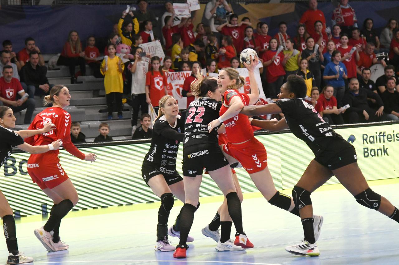 Koprivnica: EHF Liga prvakinja, skupina B, 13. kolo, RK Podravka - Krim Otp Group Mercator