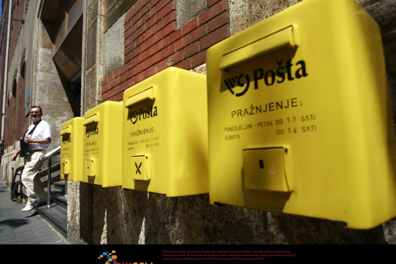 '22.07.2009. Zagreb, Hrvatska - Jurisiceva ulica, glavna Posta. Photo: Marin Tironi/24sata'