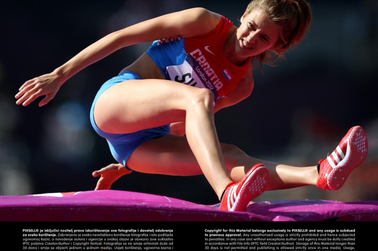 '09.08.2012., Engleska, London - Ljetne Olimpijske igre London 2012. Skok u vis, Ana Simic.  Photo: Igor Kralj/PIXSELL'
