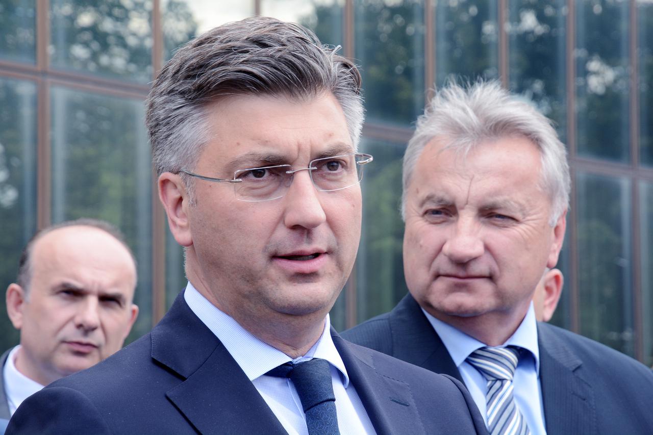 Kutina: Premijer Andrej Plenković obišao Petrokemiju