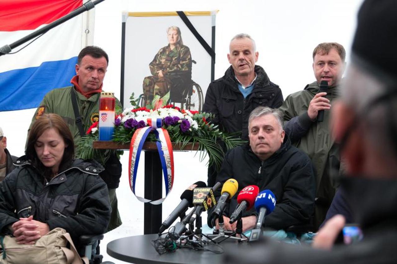 Đuro Glogoški,prosvjed branitelja