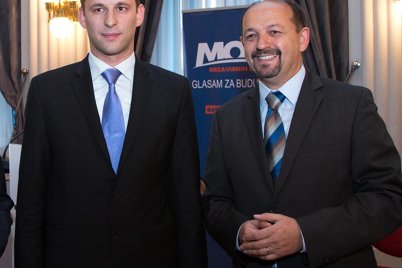 Božo Petrov i Ivan Lovrinović