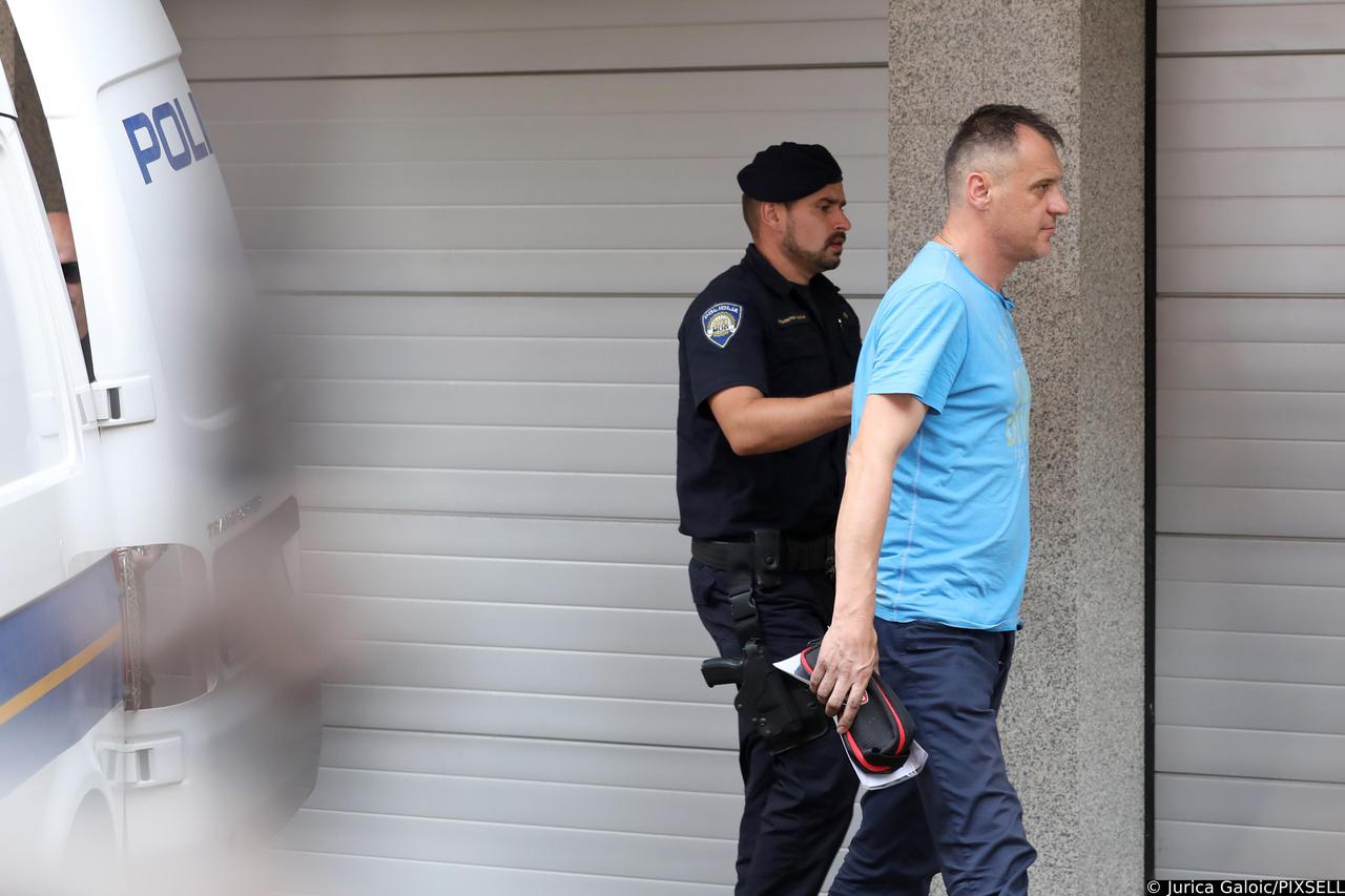 Zagreb: Pretres kuće Damira Škugora koji je uhićen u velikoj USKOK-ovoj akciji