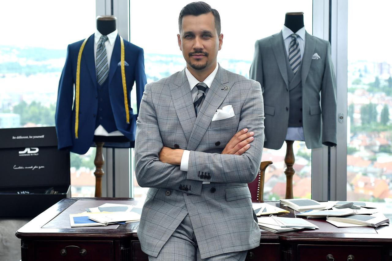 Zagreb: Marko Tolja zaštitno je lice brenda Fidelio tailor