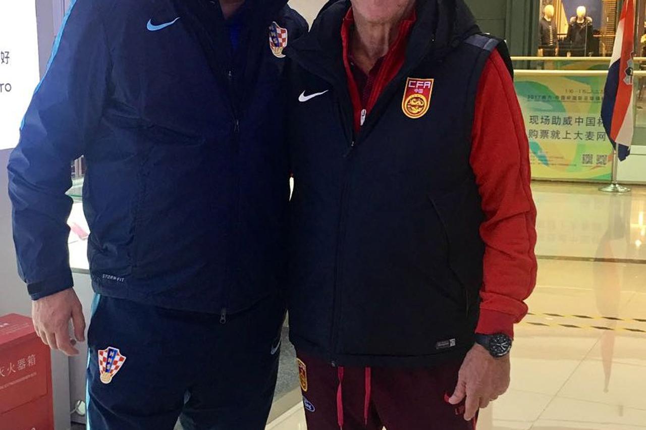 Ante Čačić i Marcelo Lippi