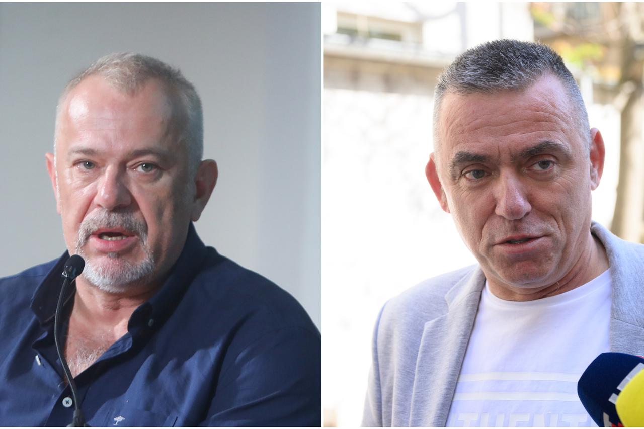Zoran Šprajc i Stipo Mlinarić