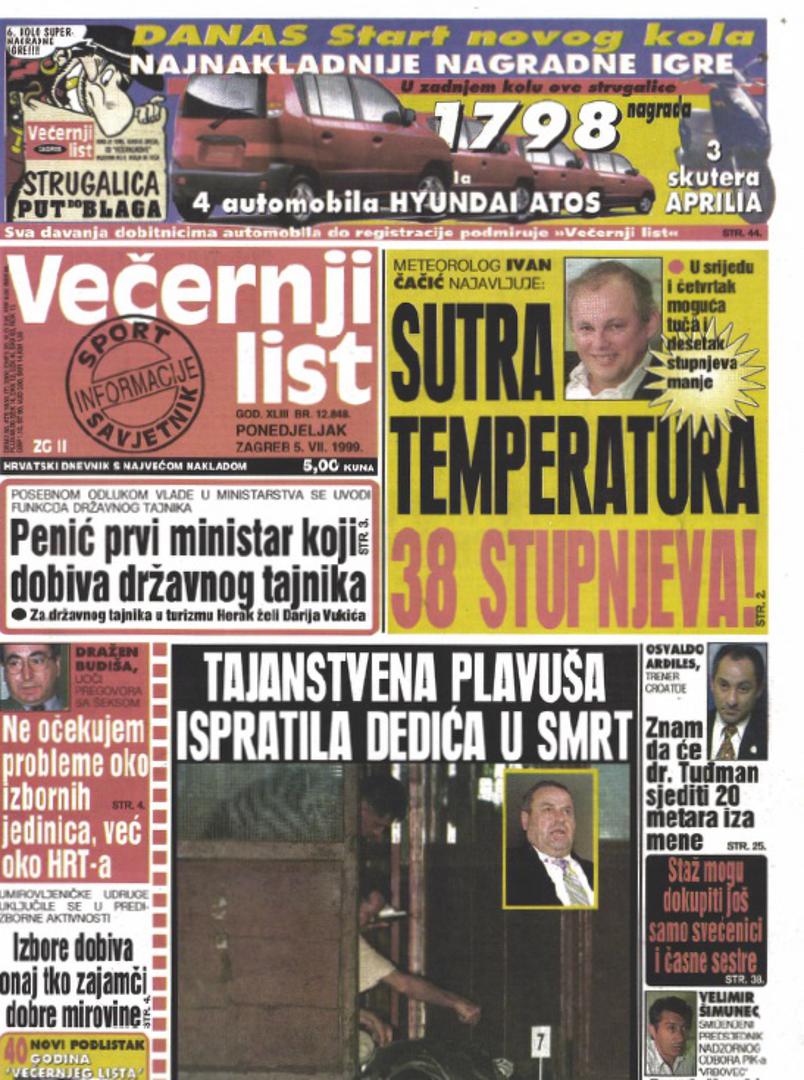 Vlasnik Promdei banke Ibrahim Dedić ubijen je u srpnju 1999. pred svojim stanom u Ivekovićevoj ulici u Zagrebu. 