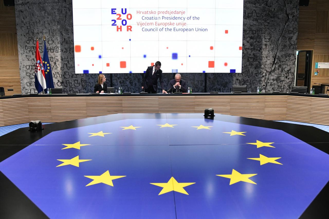 Zagreb: Davor Božinović održao videokonferenciju s ministrima EU
