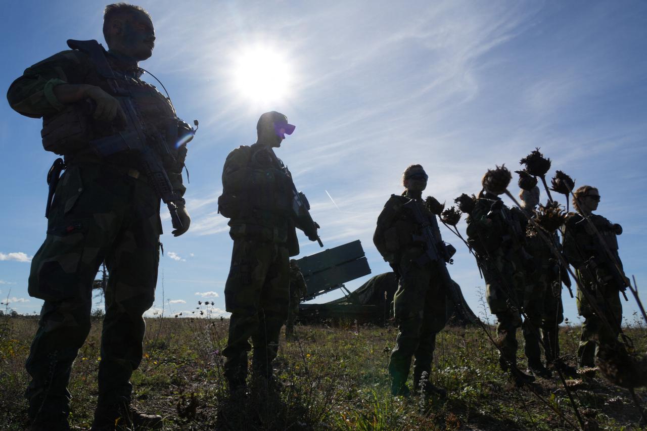 Swedish and Polish military holds exercise on the strategically important island of Gotland