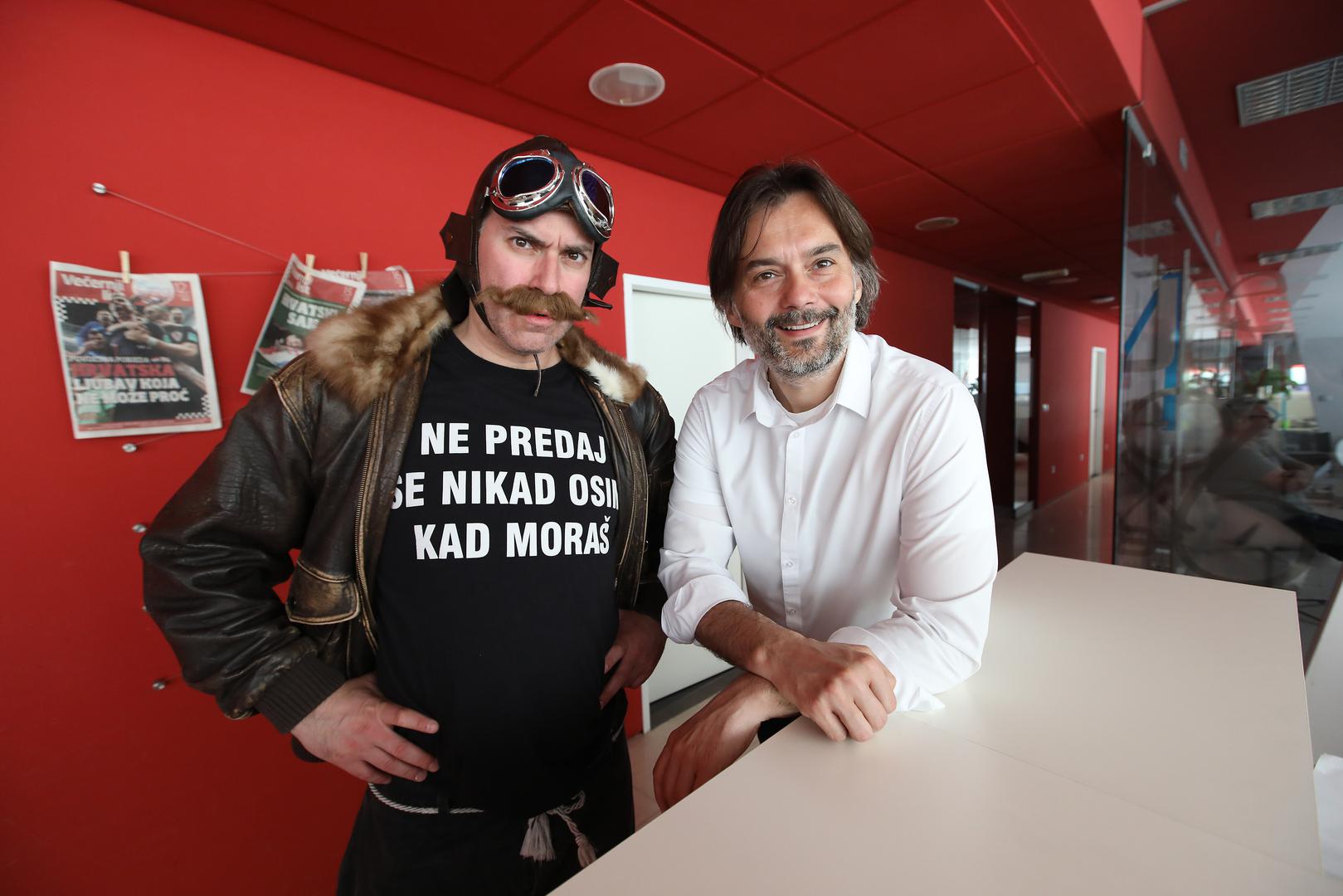 Grunf i glavni urednik Večernjaka Dražen Klarić