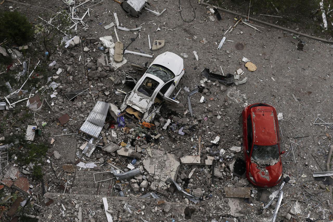 Russia's attack on Ukraine continues, in Kharkiv