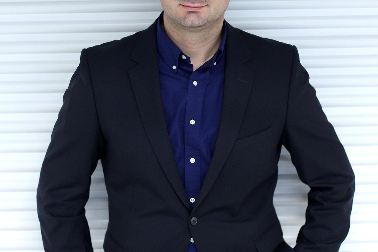 05.11.2015., Zagreb - Sinisa Kovacic, novinar HRT-a.  Photo: Boris Scitar/Vecernji list/PIXSELL