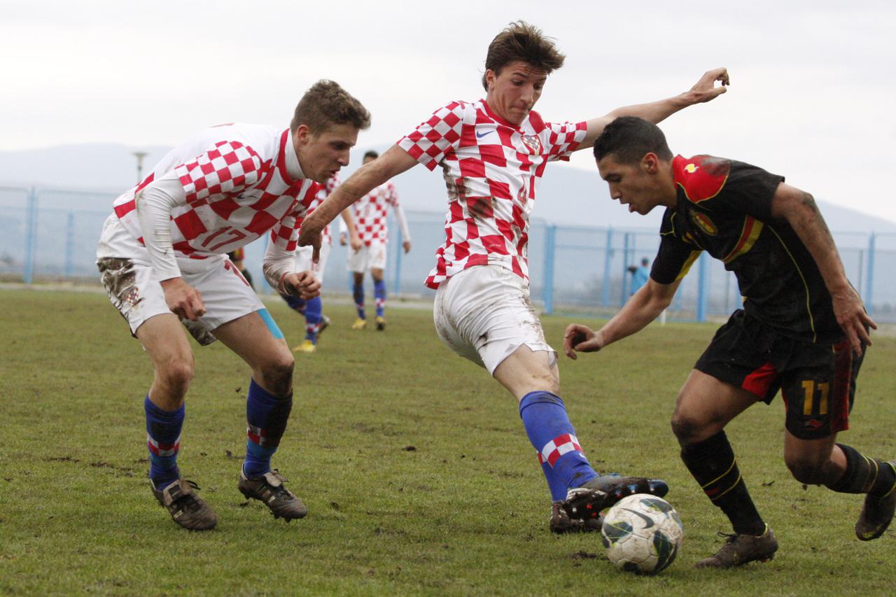 Sinj: Kvalifikacije za Europsko prvenstvo U-17, Hrvatska - Belgija