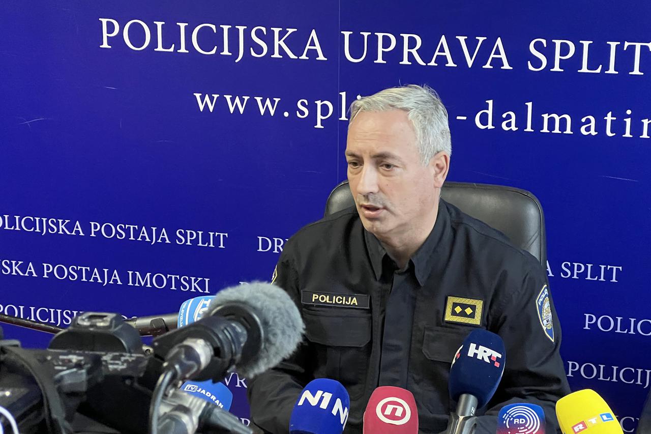Split: Konferencija za medije o uhićenju Ivana Božića