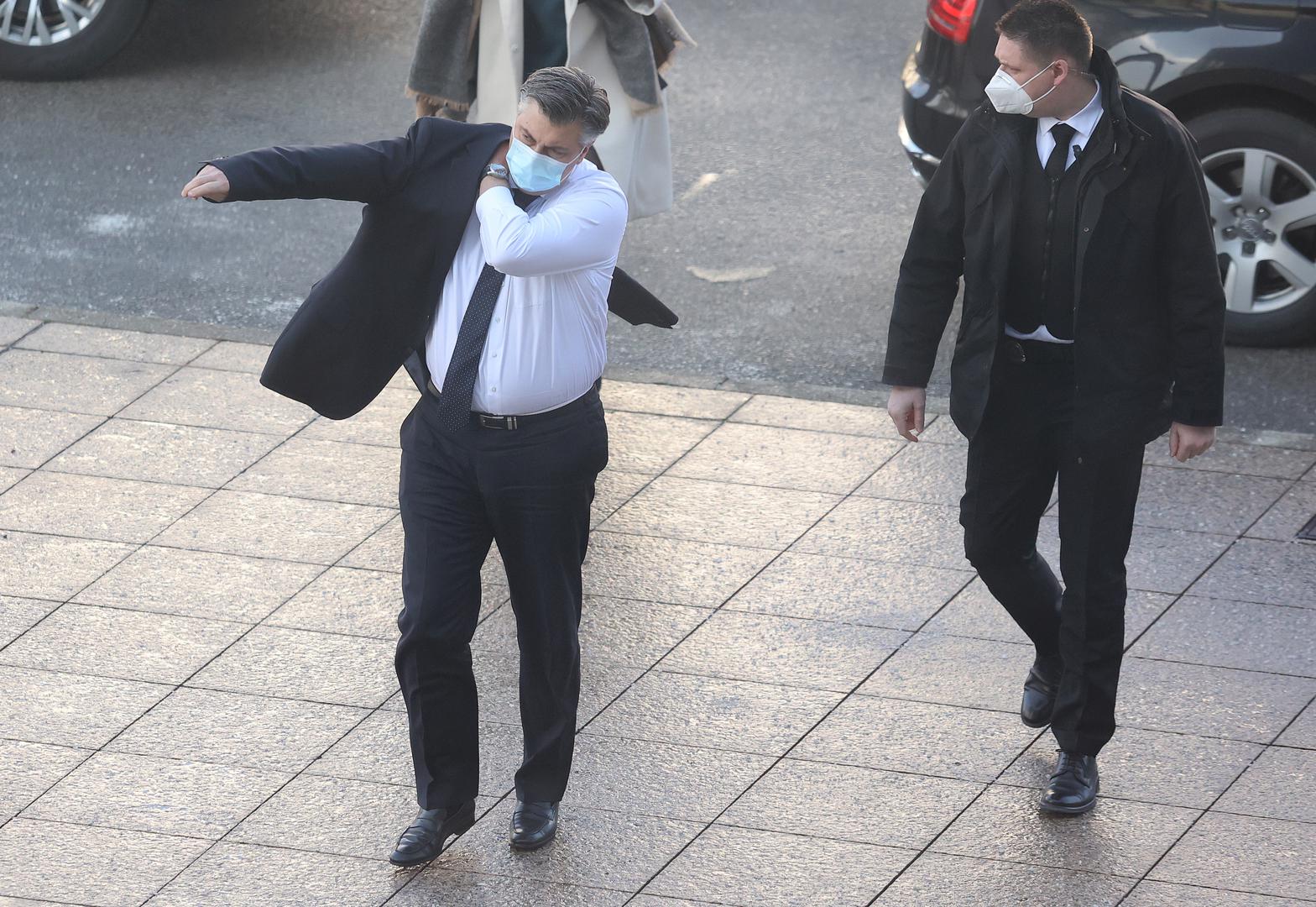 14.01.2021., Zagreb - Odrzana sjednica vlade u Nacionalnoj i sveucilisnoj knjiznici. Photo: Marko Prpic/PIXSELL