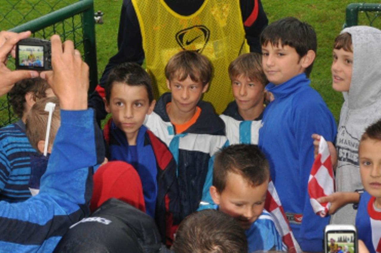'21.05.2012., Rovinj - Hrvatska nogometna reprezentacija na pripremama u Rovinju. Ivan Perisic. Photo: Dusko Marusic/PIXSELL'