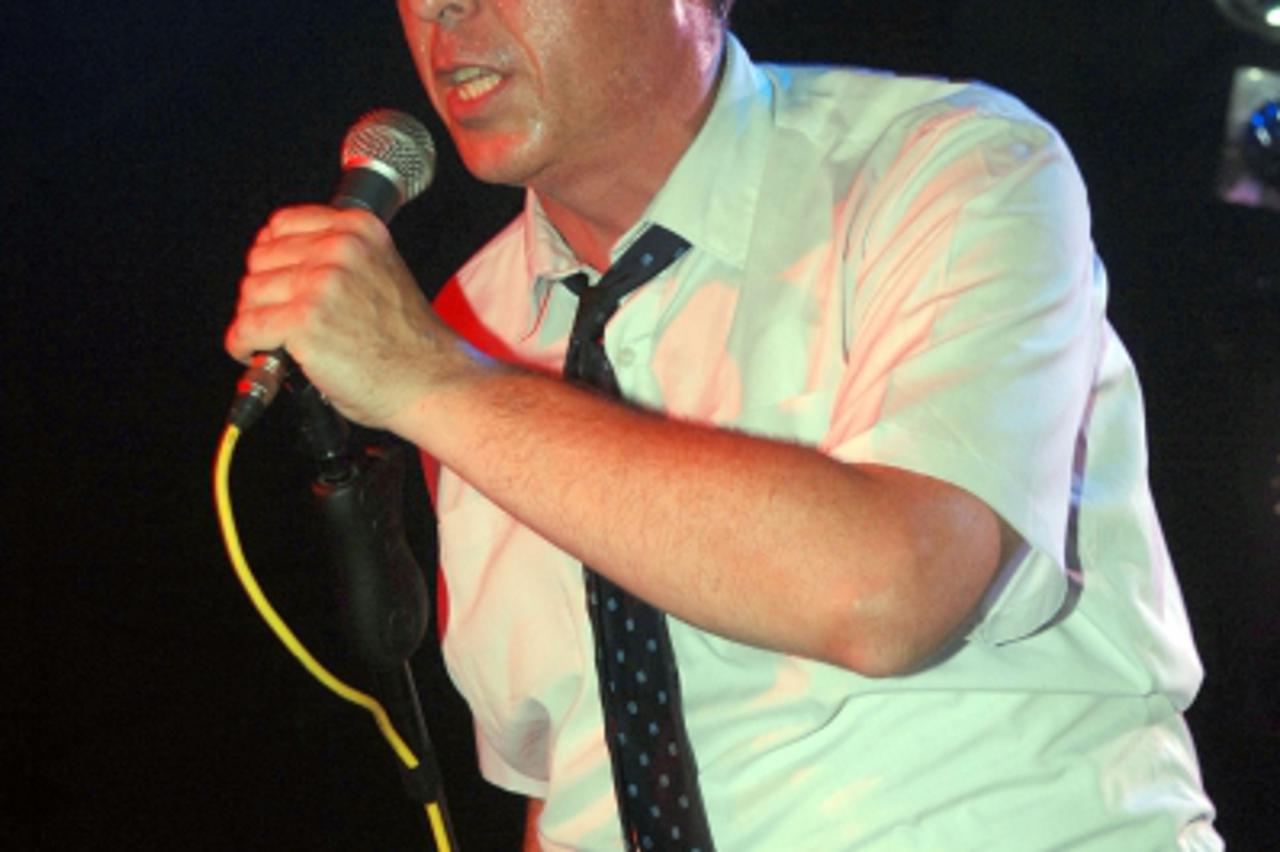 '22.05.2010.,Zagreb-koncert u Boogaloou punk grupe Pekinska patka iz Novog Sada Photo: Davor Visnjic/PIXSELL'