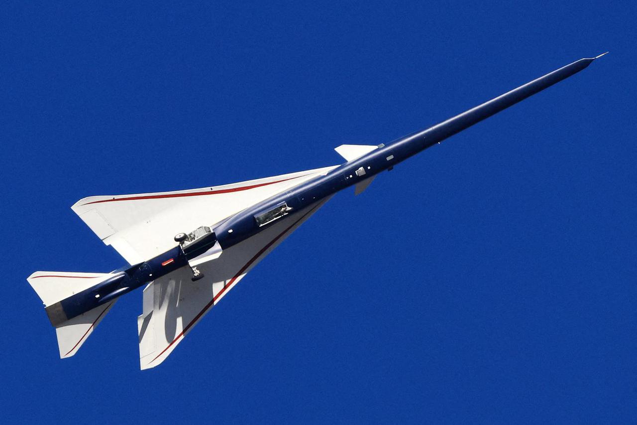 First flight of NASA's experimental quiet supersonic aircraft X-59