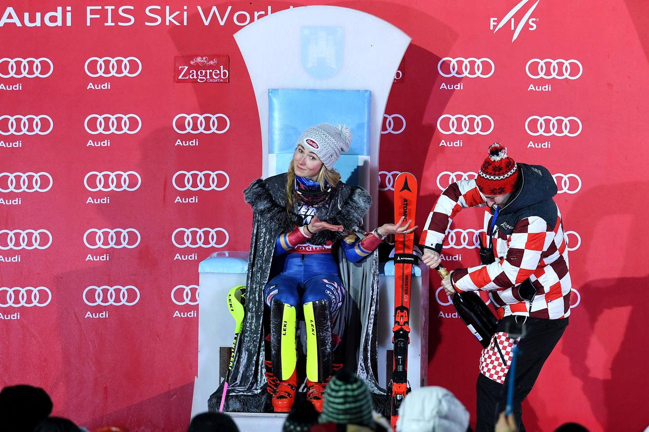 Mikaela Shiffrin je okrunjena kao Snježna kraljica