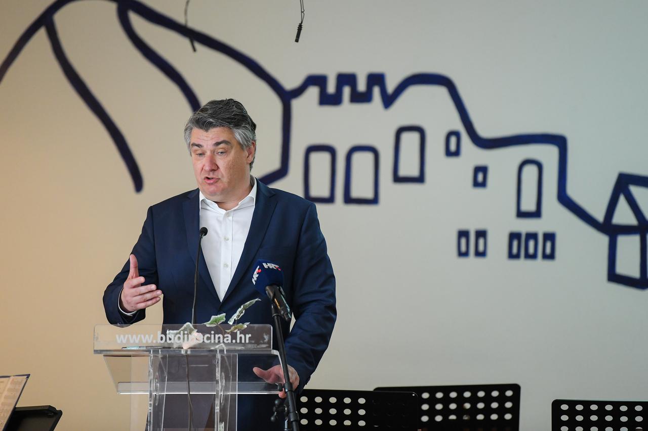 Predsjednik Milanović prisustvovao je svečanosti povodom Dana općine Budinščina