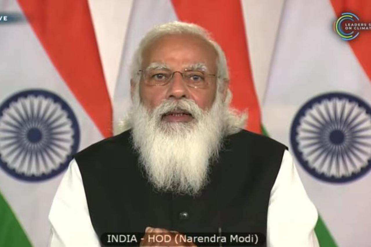 Premijer Indije Narendra Modi sudjelovao na virtualnom klimatskom sastanku