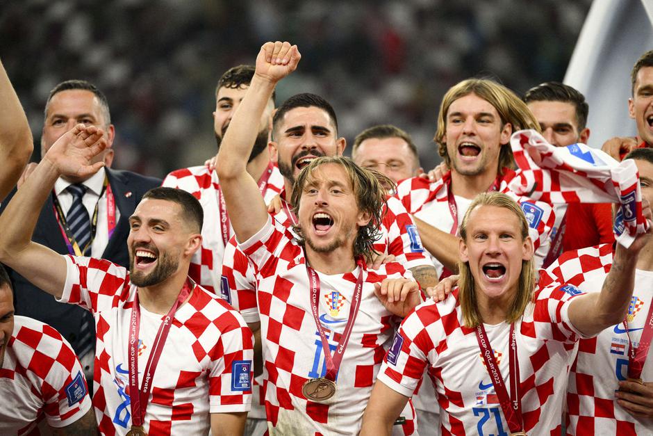 La Croatie remporte la petite finale face au Maroc (2-1) lors de la Coupe du Monde 2022 au Qatar (FIFA World Cup Qatar 2022) | Autor : JB Autissier