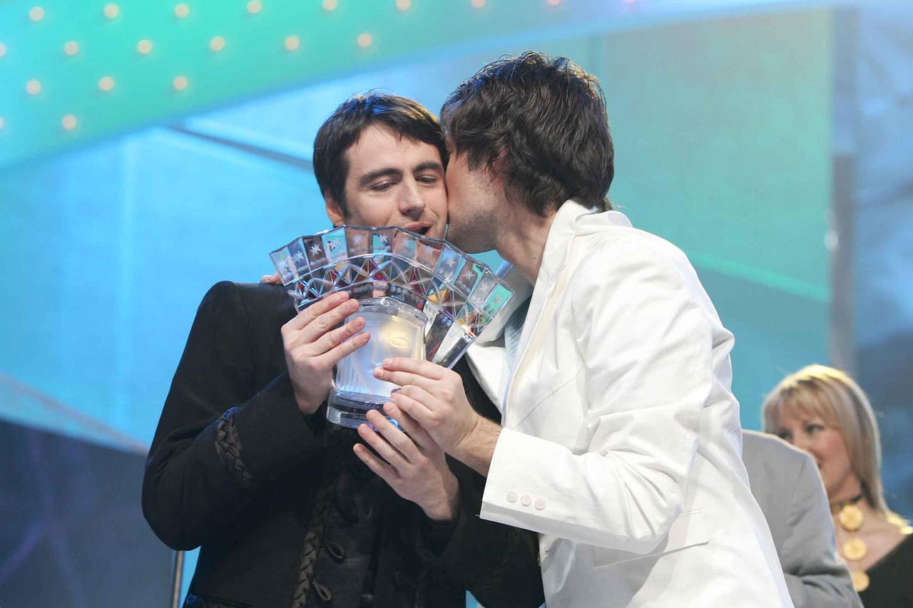 Beograd: U restoranu Nacionalna klasa održana je konferencija za medije povodom premijere drugog dijela filma iz trilogije "Kafana na Balkanu - Stravično"