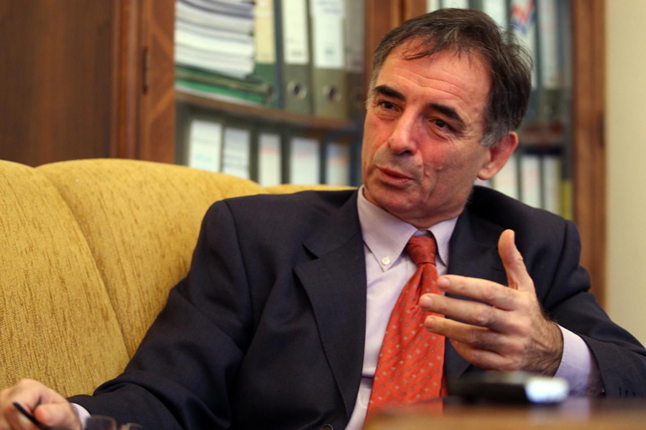 \'20.10.2010.,Zagreb -  Saborski zastupnik SDSS-a Milorad Pupovac. Photo: Jurica Galoic/PIXSELL\'