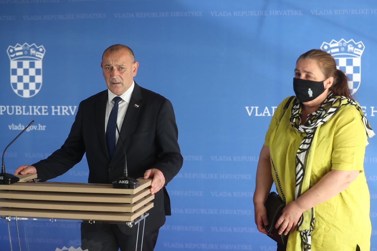 Zagreb: Tomo Medved i Ljiljana Alvir dali izjave nakon sastanke