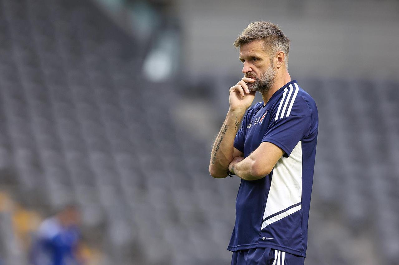 Astana: Trening nogometaša GNK Dinamo uoči utakmice UEFA Lige prvaka protiv Astane