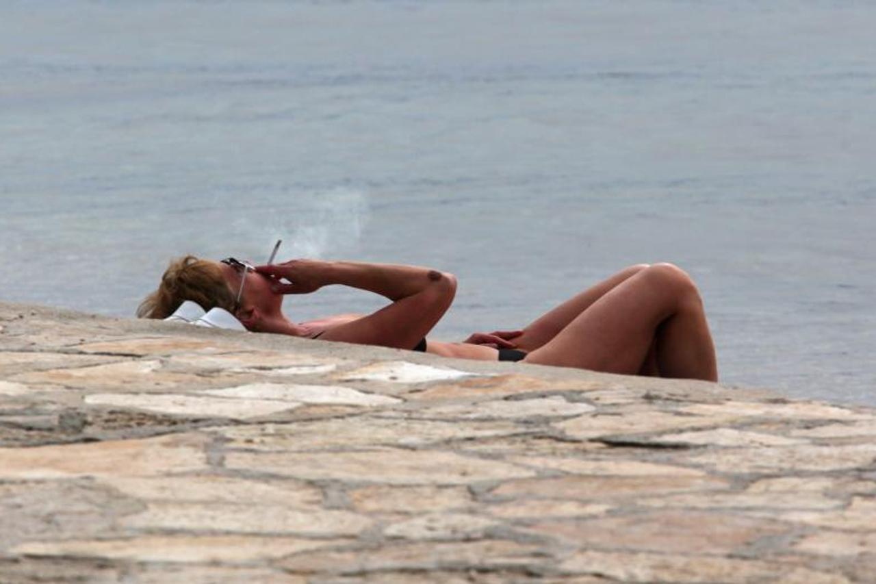 pušenje plaža