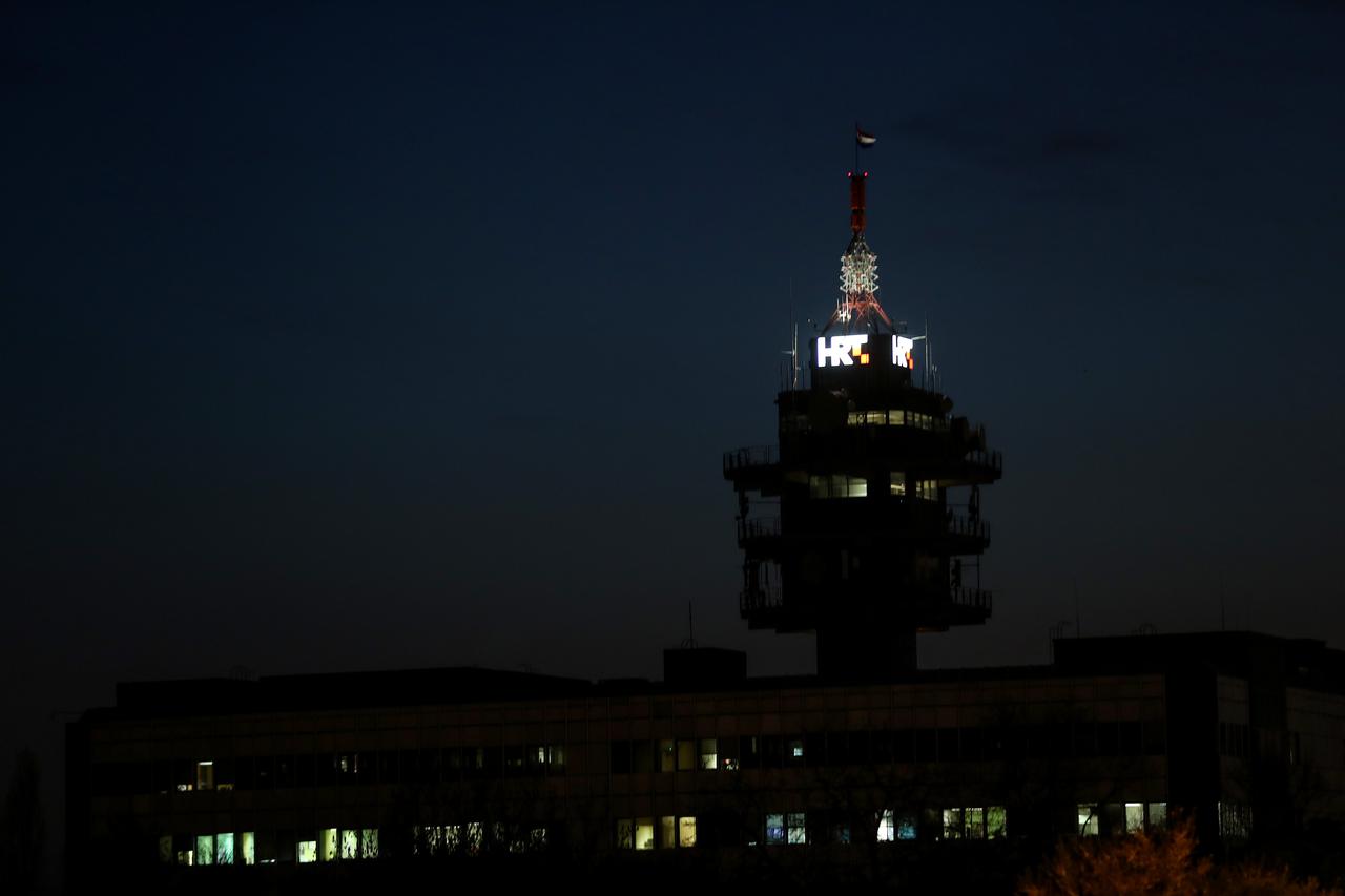 Zagreb: Zgrada Hrvatske radio televizije