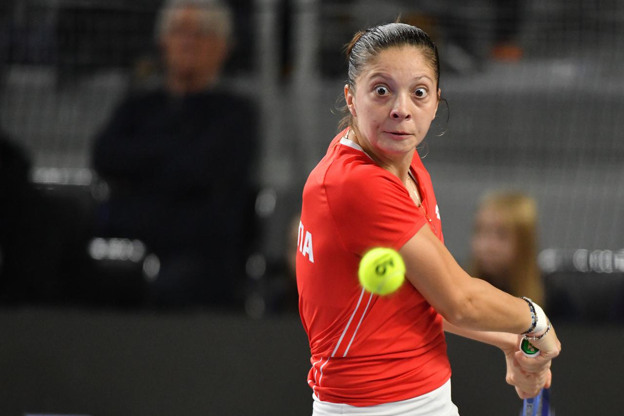 Varaždin: Treći dan Billie Jean King Cup playoffa