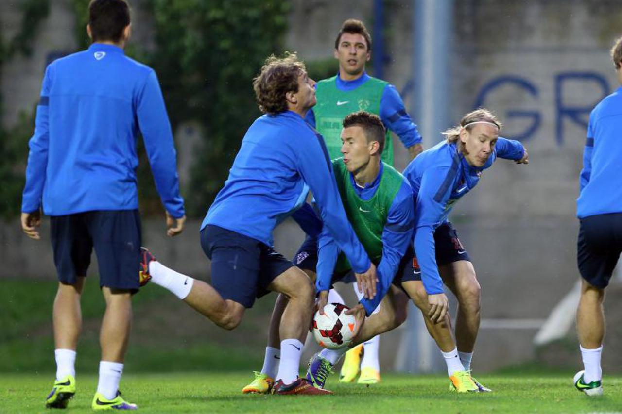 Hrvatska nogometna reprezentacija, trening (1)