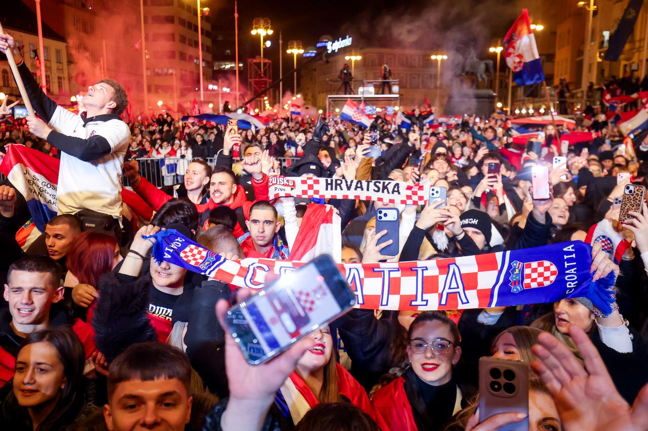 Zagreb: Svečani doček rukometnih reprezentativaca nakon osvojene bronce na Europskom prvenstvu