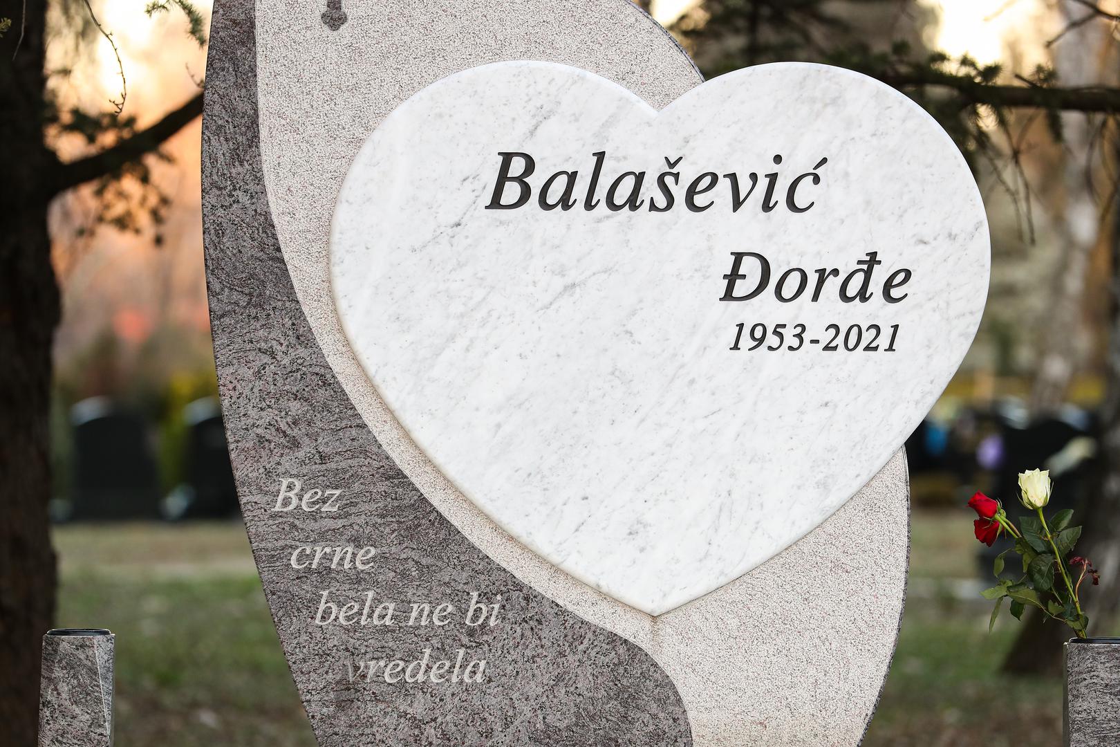 Grob Đorđa Balaševića u Novom Sadu