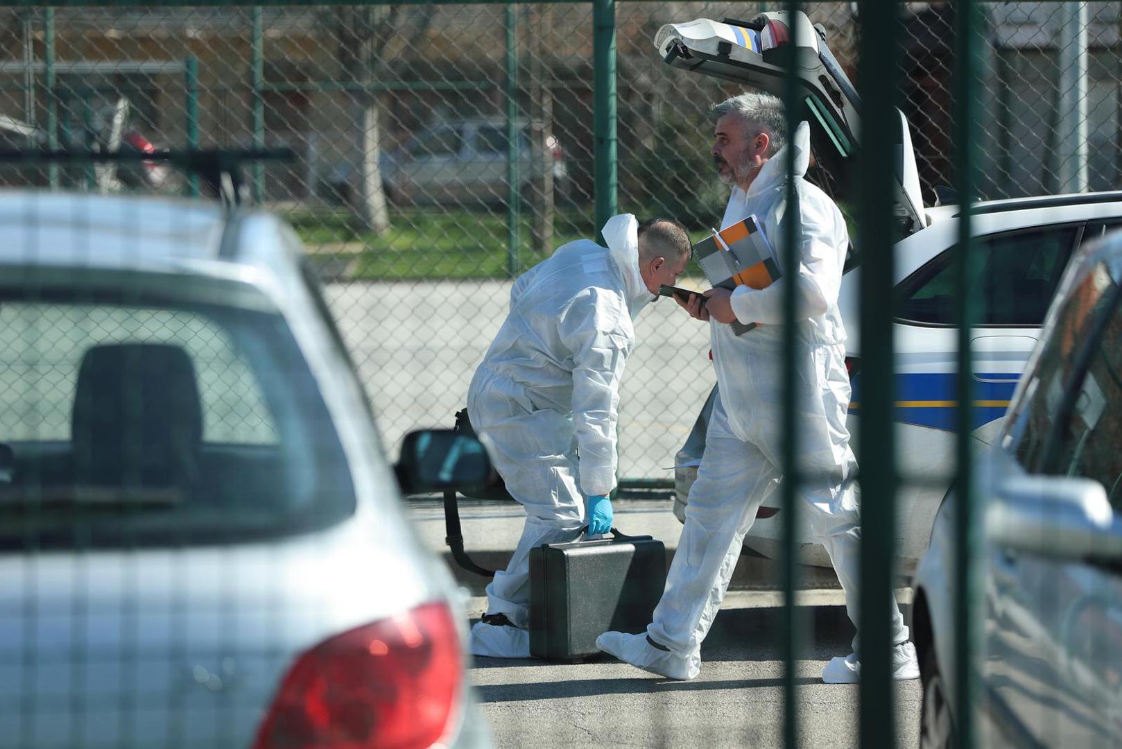 19.03.2025., Zagreb - Policijski ocevid na adresi Stefanovecki zavoj I 21 u Dubravi gdje je doslo do pucnjave. Photo: Sanjin Strukic/PIXSELL