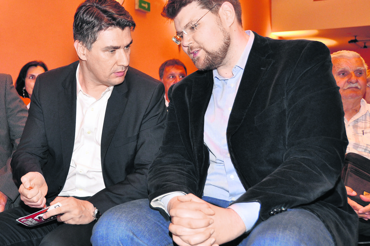 Zoran Milanović i Peđa Grbin 