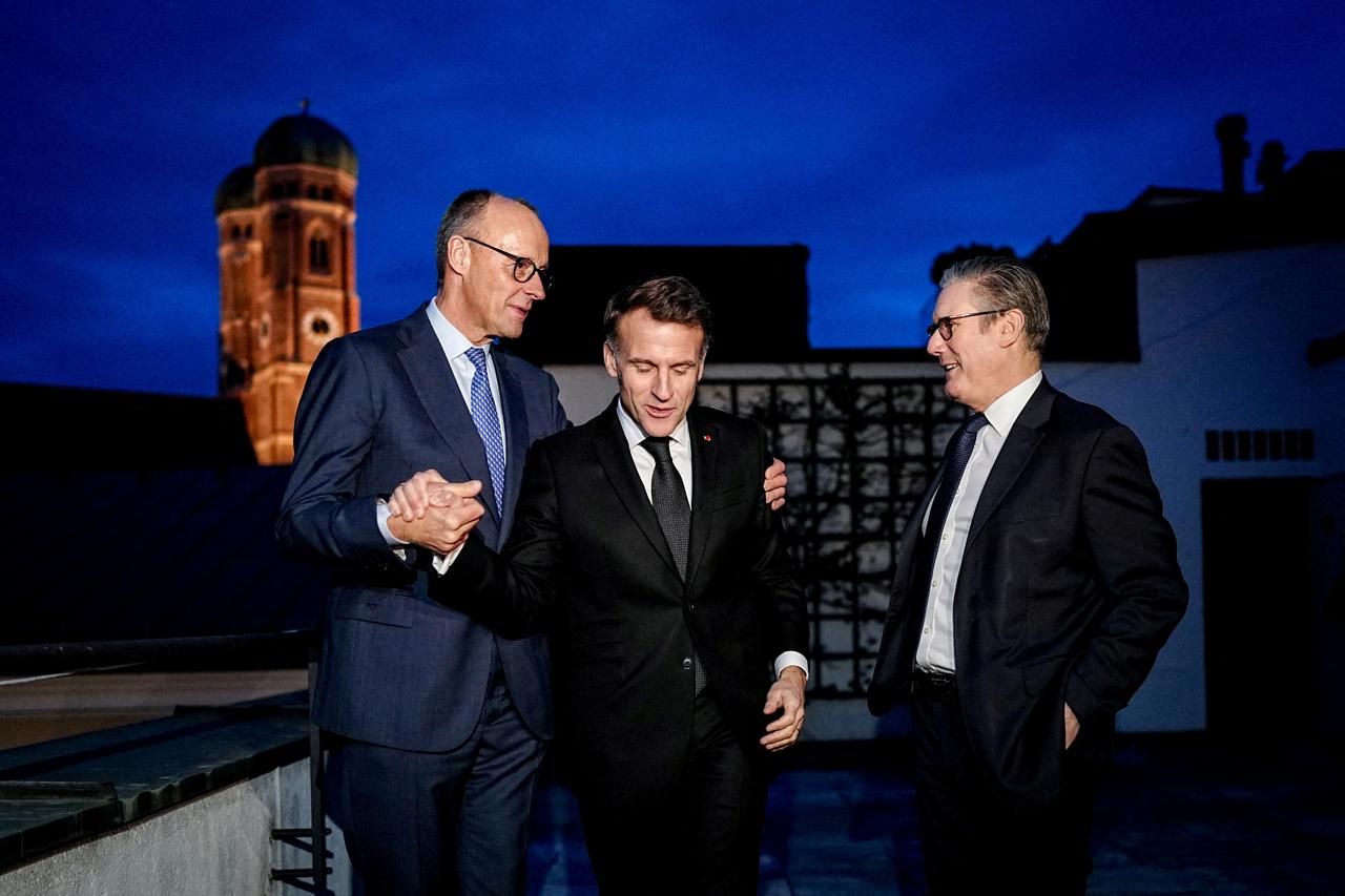 merz, macron, starmer