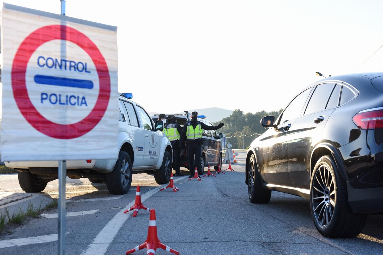 SPAIN-ZARZA LA MAYOR-BORDER CONTROL