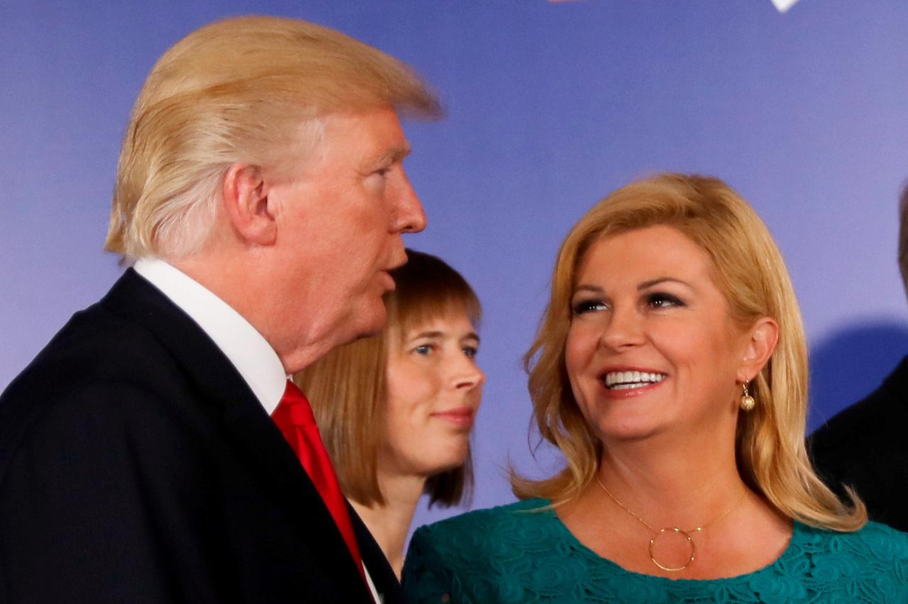 Donald Trump i Kolinda Grabar-Kitarović