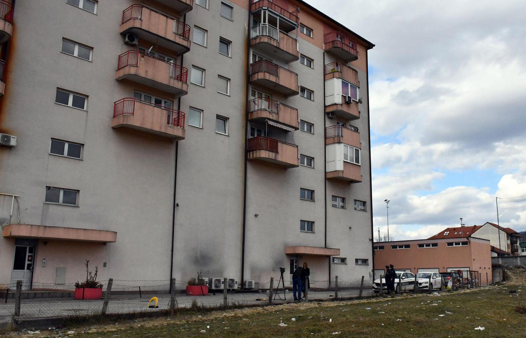 13.02.2025., Kalesija - Dvostruko ubojstvo u obiteljskom stanu u Kalesiji. Muskarac ubio suprugu (37) i sina (13). Photo: Ivica Galovic/PIXSELL