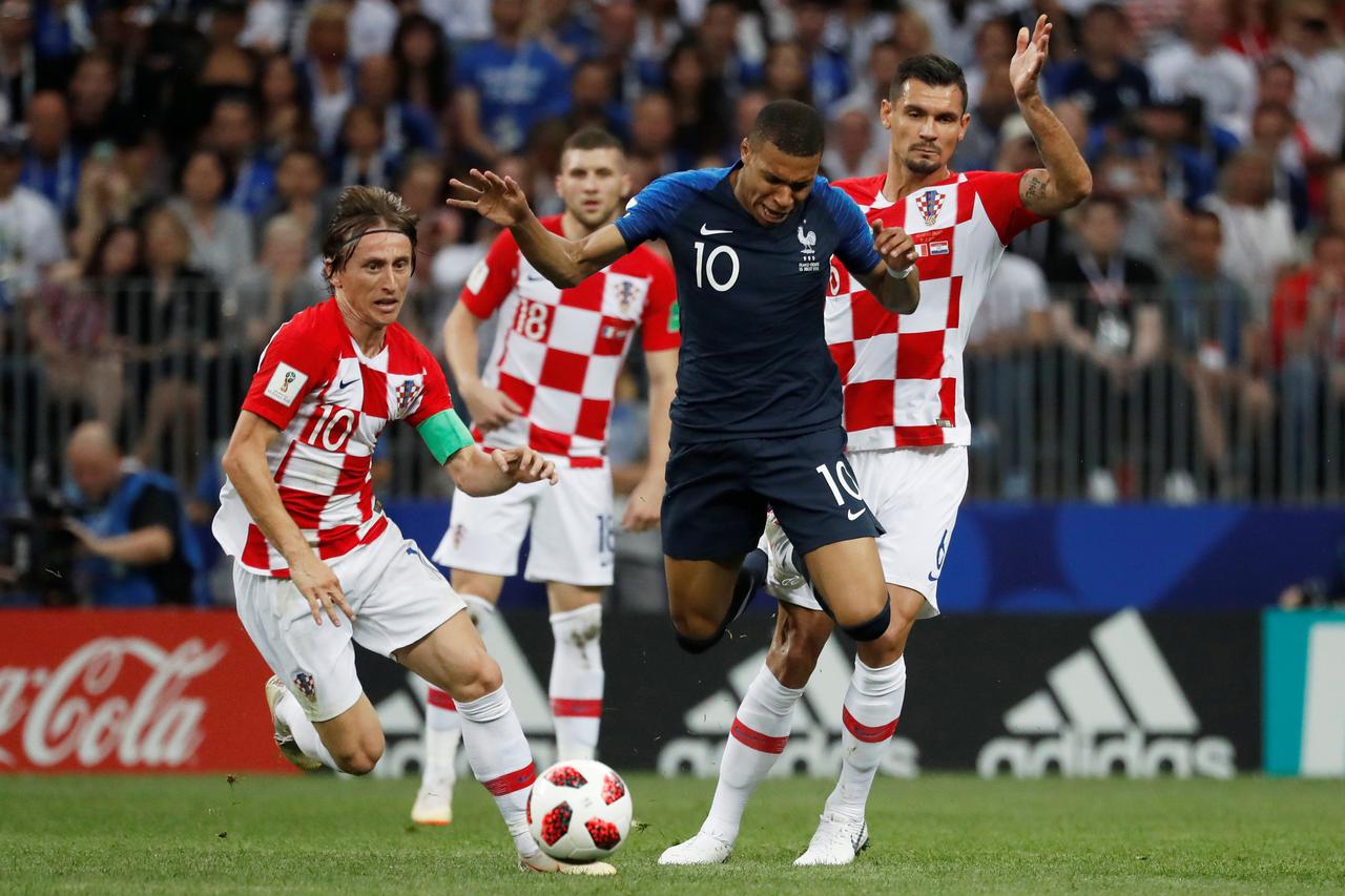 Luka Modrić i Dejan Lovren