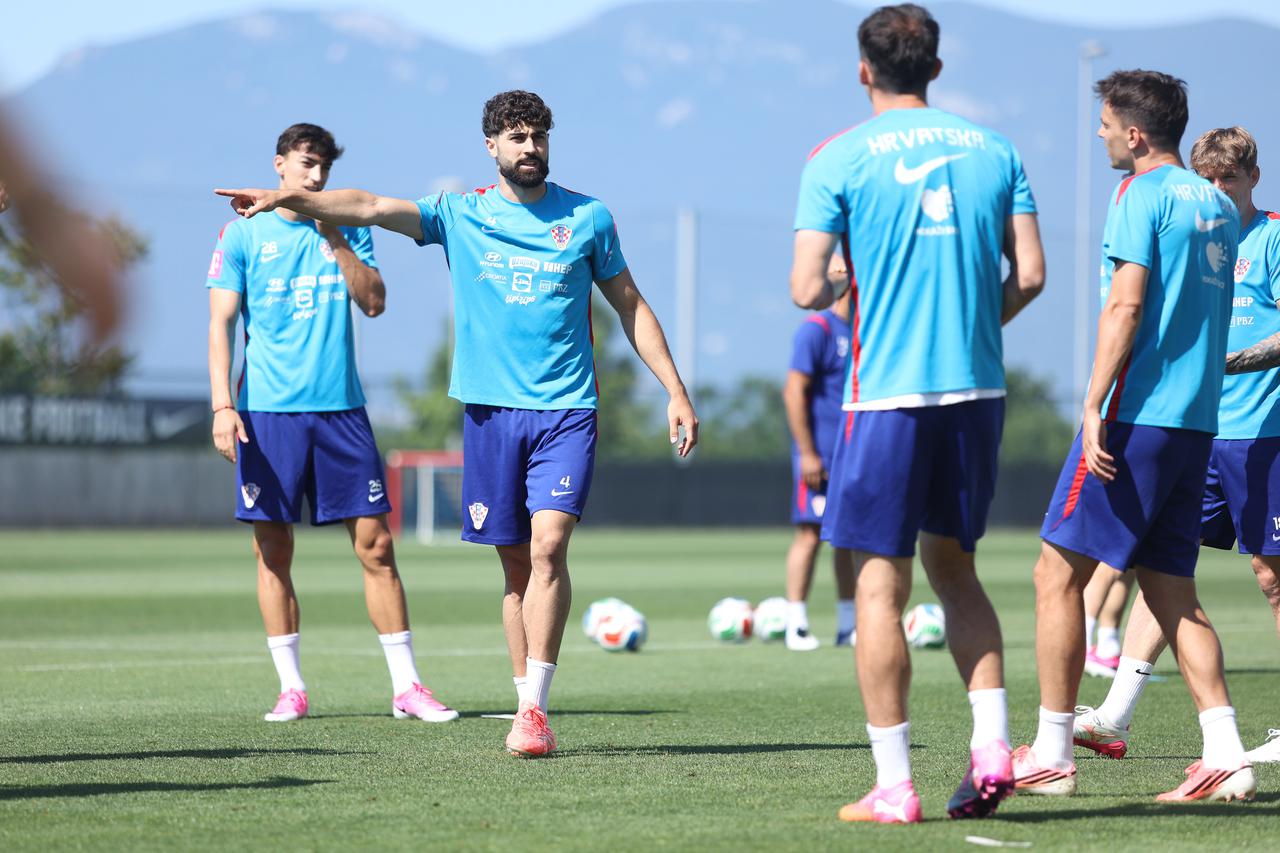 Rijeka: Trening reprezentativaca uoči početka Svjetskog prvenstva