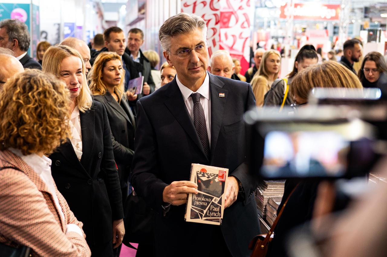 Zagreb: Andrej Plenković na otvorenju 47. međunarodnog sajma knjiga Interliber