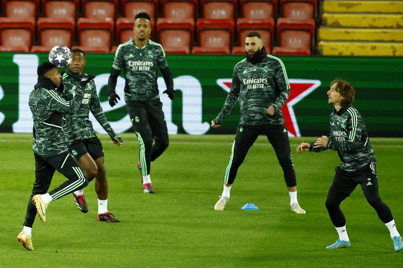 Champions League - Real Madrid Training