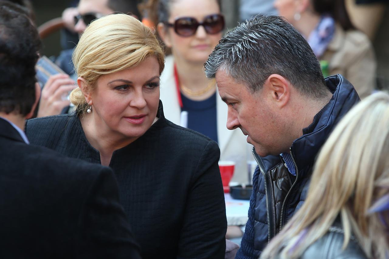 Kolinda Grabar-Kitarović i Tihomir Orešković
