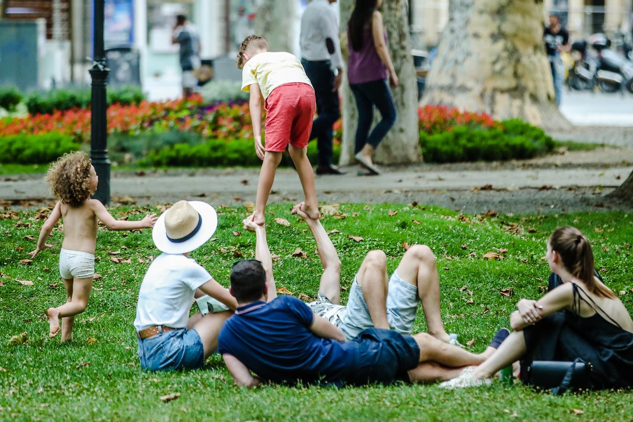 Zagreb: Zabavno popodne u parku Zrinjevac
