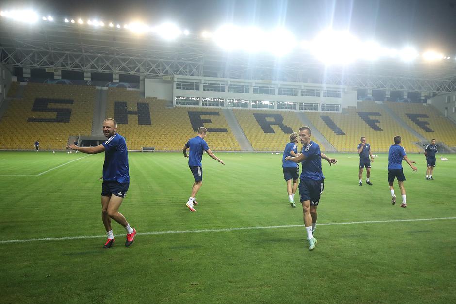 Dinamo u Tiraspolu odradio večernji trening