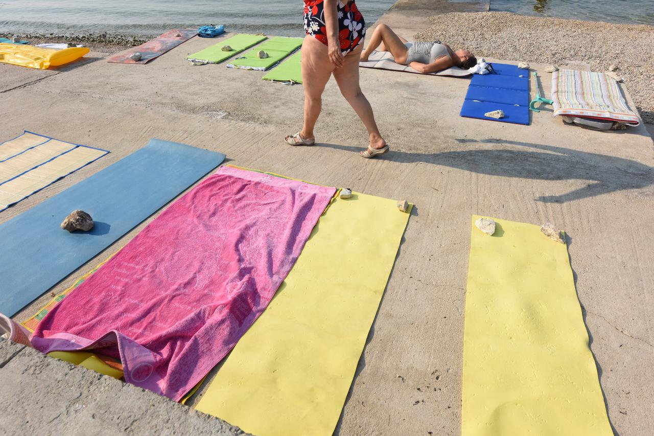 plaža, ručnici